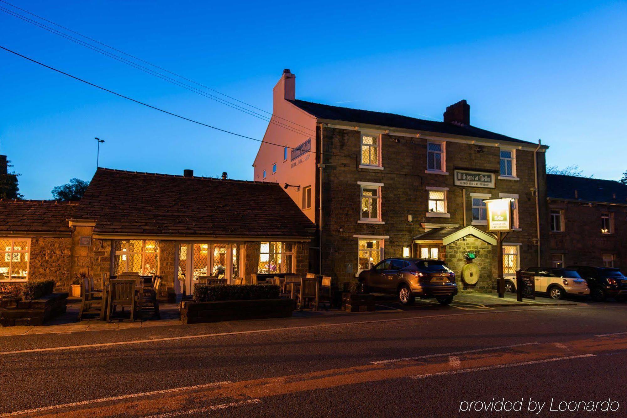 The Millstone, Mellor Hotel Blackburn  Exterior photo The Old Post Office, at night